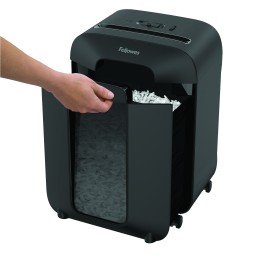 1 pcs - Fellowes Powershred LX85 19L Cross Cut Shredder Paper Clips and Credit Cards, Shreds Staples