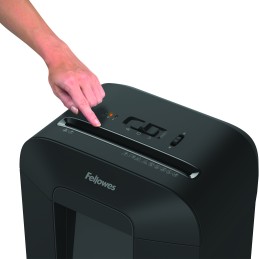 1 pcs - Fellowes Powershred LX85 19L Cross Cut Shredder Paper Clips and Credit Cards, Shreds Staples