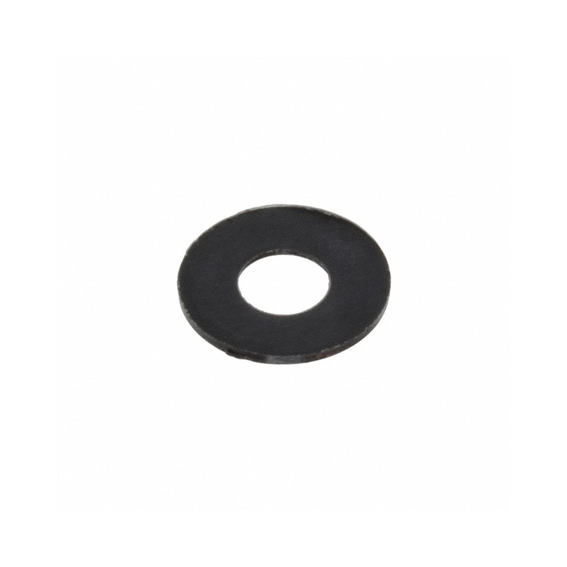 10 pcs : 17W04376B - FLAT WASHER, NYLON, BLACK, .195