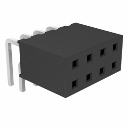 10 pcs : SQT-104-01-F-D-RA - CONN RCPT 8P 0.079 GOLD PCB R/A