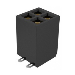 10 pcs : SFMC-102-02-L-D - CONN RCPT 4POS 0.05 GOLD SMD