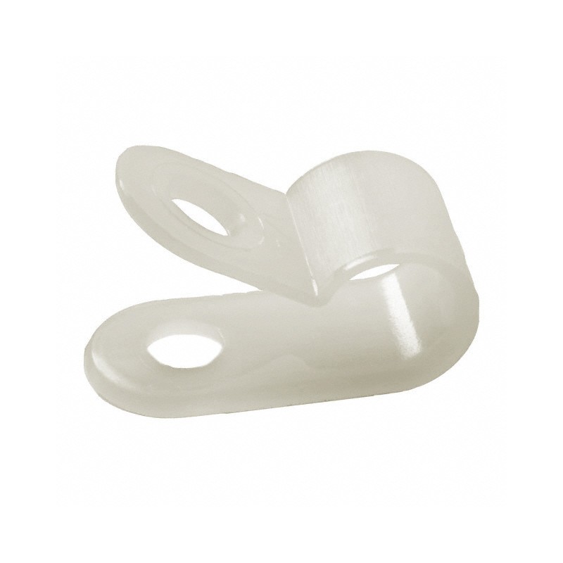 10 pcs : N-4 - CBL CLAMP P-TYPE NAT FASTENER