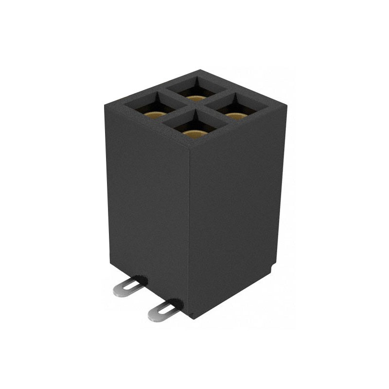 10 pcs : SFMC-102-T2-S-D - CONN RCPT 4POS 0.05 GOLD SMD