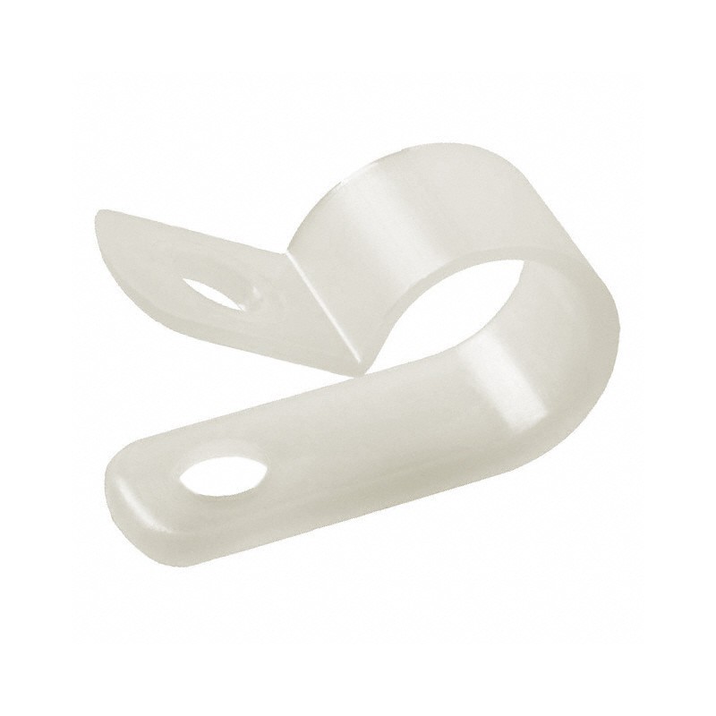 10 pcs : N-6 - CBL CLAMP P-TYPE NAT FASTENER