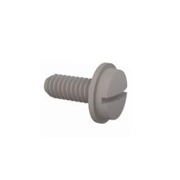 10 pcs : 012520LP062 - SLOTTED ROUND WASHER SCREW 1/4-2