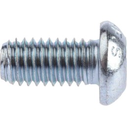 1 Box of 50 - RS PRO Bright Zinc Plated Steel Hex Socket Button Screw, ISO 7380, M6 x 12mm