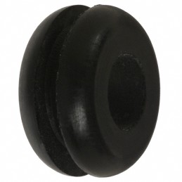10 pcs : 731 - GROMMET 0.187' RUBBER BLACK