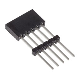 10 pcs : ESQT-105-02-F-S-550 - CONN SOCKET 5POS 0.079 GOLD PCB