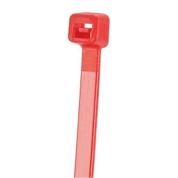 10 pcs : S15-50-C2 - CBL TIE LOCKING RED 50LB 1.214'