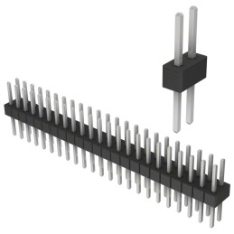 10 pcs : PEC23DABN - CONN HEADER VERT 46POS 2.54MM