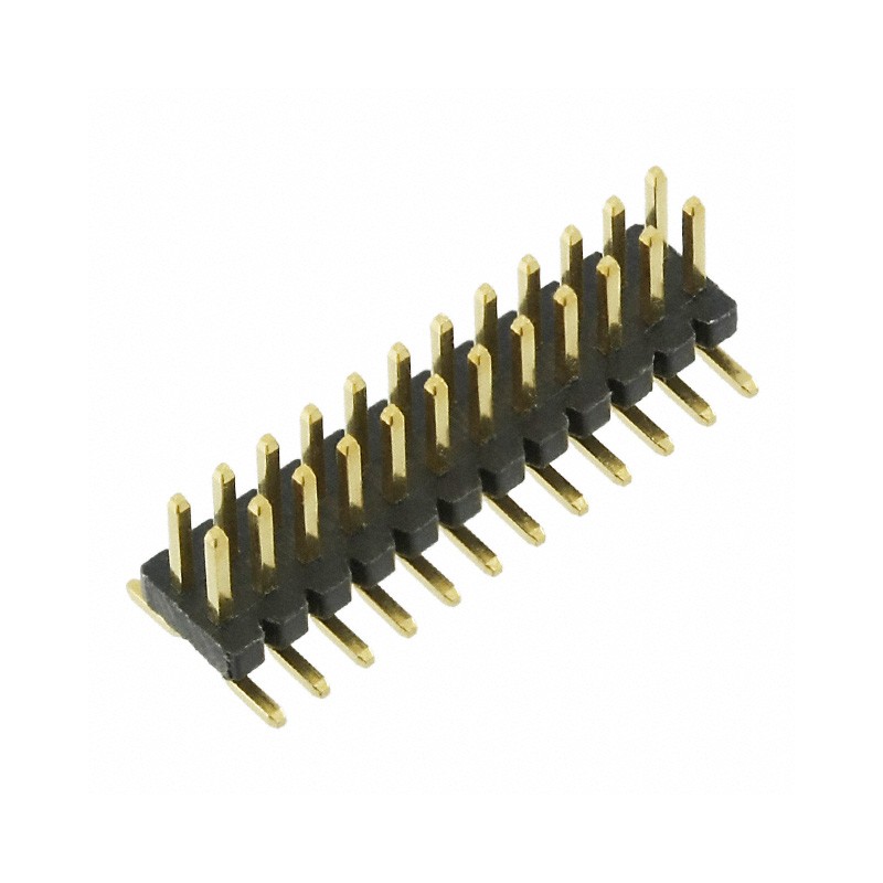 10 pcs : GRPB122VWQS-RC - CONN HEADER SMD 24POS 1.27MM