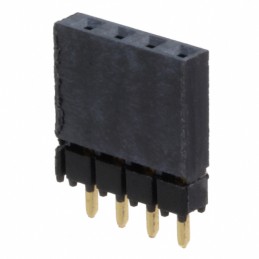 10 pcs : ESQ-104-12-G-S - CONN SOCKET 4POS 0.1 GOLD PCB