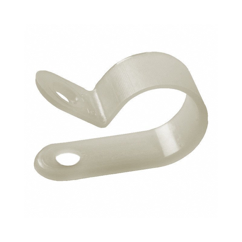 10 pcs : N-8 - CBL CLAMP P-TYPE NAT FASTENER