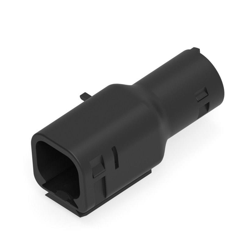 10 pcs : 1028-027-0405 - BKSHL, 4P, BLK, REC, ST, NW 8.5