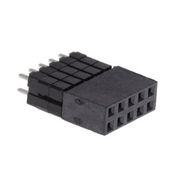 10 pcs : ESW-105-33-L-D - CONN SOCKET 10POS 0.1 GOLD PCB