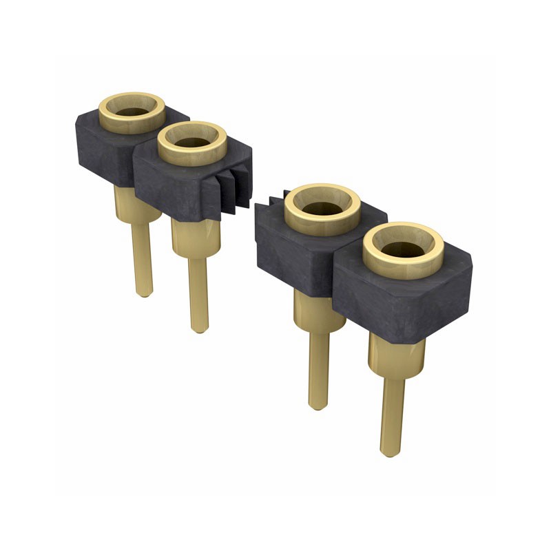 10 pcs : SL-105-G-11 - CONN RCPT 5POS 0.1 GOLD PCB