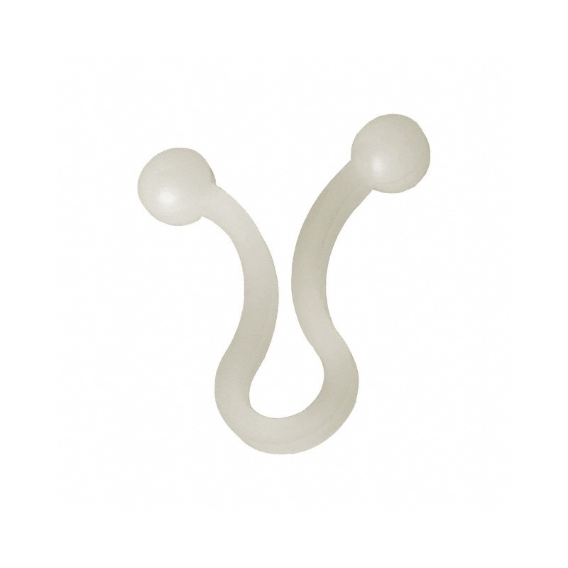 10 pcs : TL-250 - CBL CLIP TWIST LOCK NATURAL