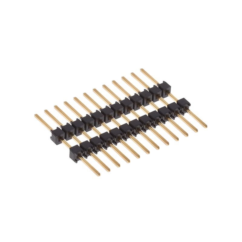 10 pcs : ZW-12-11-G-S-375-285 - CONN BRD STACK .100' 12POS