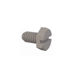 10 pcs : 012520X037 - HEX SLOTTED SCREW 1/4-20 THREAD