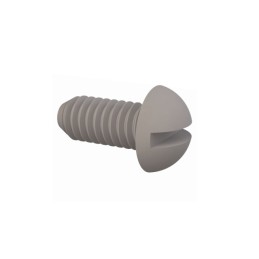 10 pcs : 011032R037 - ROUND SLOTTED SCREW 10-32 THREAD