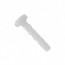 10 pcs : 010632P068 - PAN SLOTTED SCREW 6-32 THREAD 11