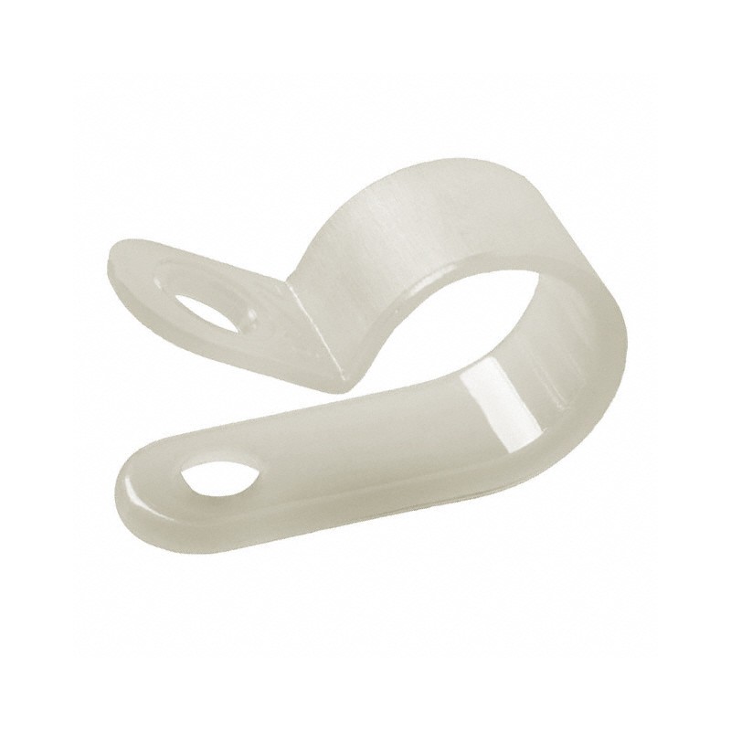 10 pcs : N-7 - CBL CLAMP P-TYPE NAT FASTENER