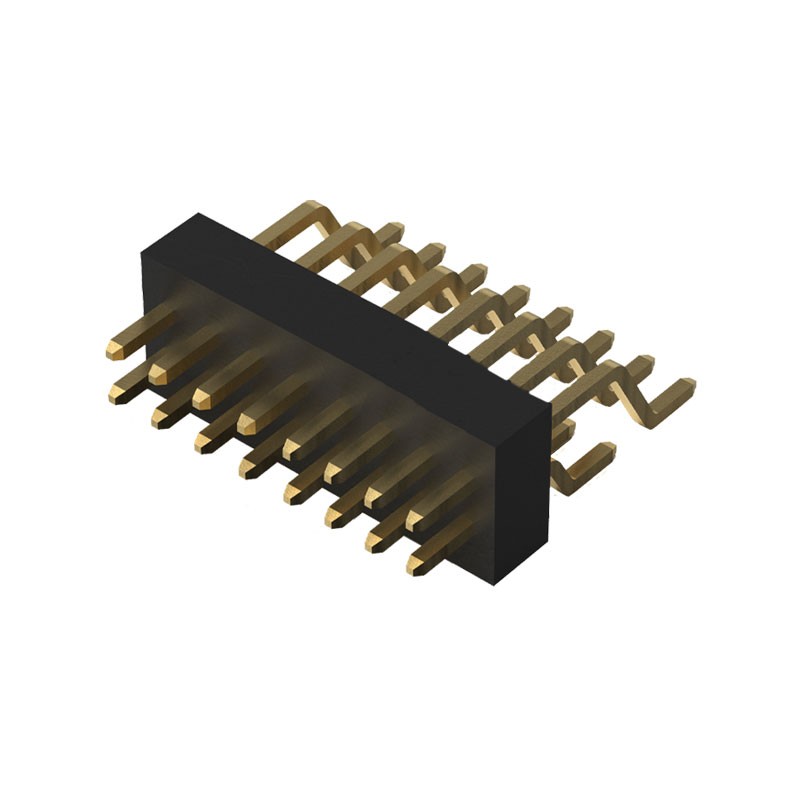 10 pcs : BC057-16-A-A-0150-L-C - 16W,1.0MM PITCH PIN HDR,DIL, SMT