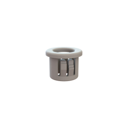 10 pcs : 22MP04375W - BUSHING 0.312' NYLON WHITE