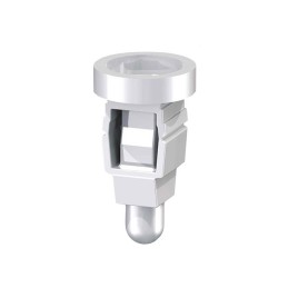 10 pcs : TFR-3 - SCREW GROMMET 8 NYLON NATURAL