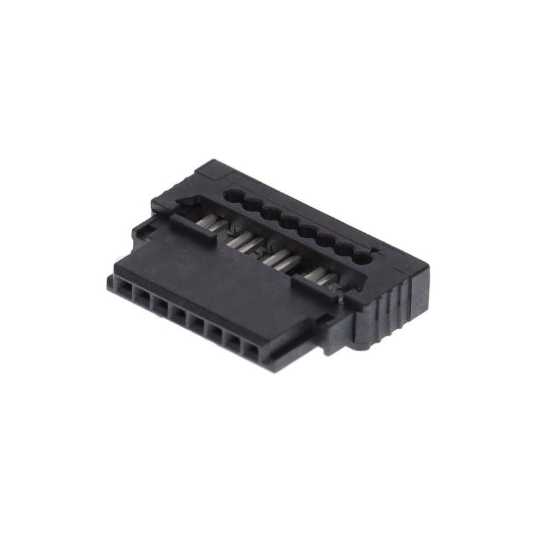 10 pcs : 224396-E - 8-PIN, FEMALE,IDC2426FRICTIONR/A