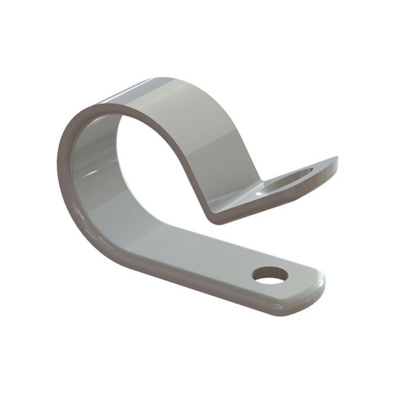 10 pcs : CCL001A - CABLE CLAMP - SCREW MOUNT, NYLON