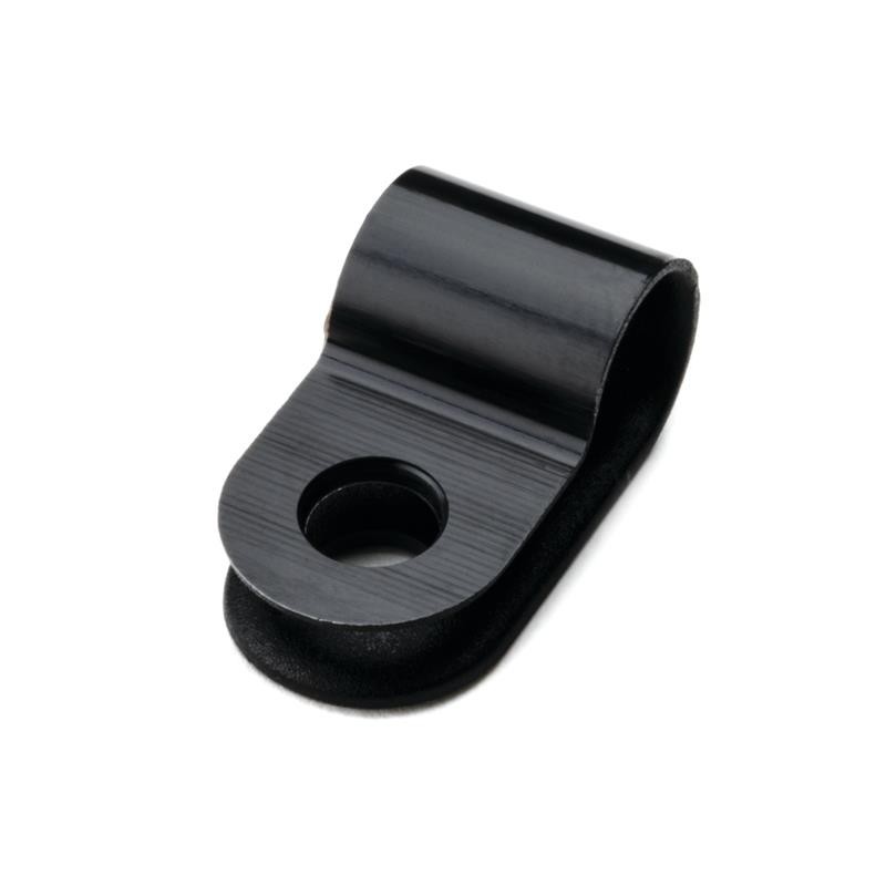 10 pcs : 211-60002 - CBL CLAMP P-TYPE BLACK FASTENER