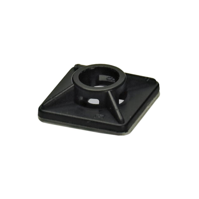 10 pcs : 3240709 - CABLE TIE HLDR QUAD ADH BLACK