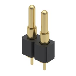 10 pcs : 816-22-002-10-005101 - CONN SPRING PISTON 2POS PCB