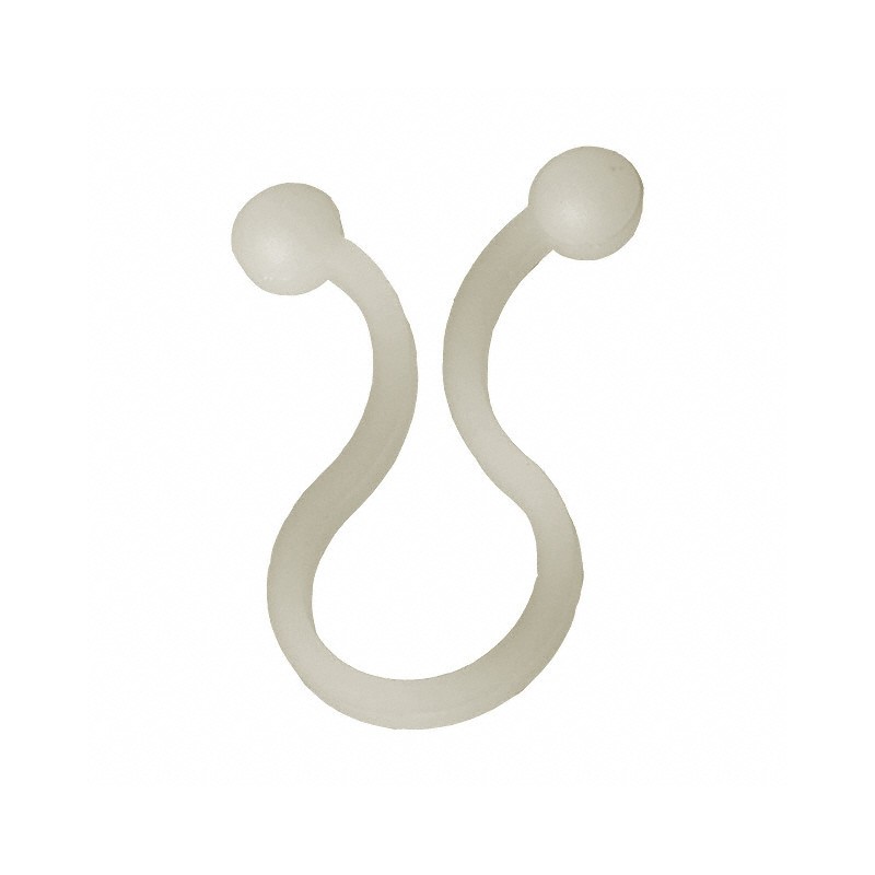 10 pcs : TL-450 - CBL CLIP TWIST LOCK NATURAL