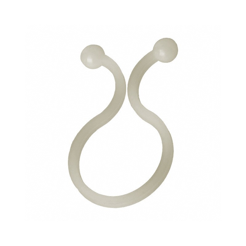 10 pcs : TL-750 - CBL CLIP TWIST LOCK NATURAL