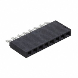 10 pcs : SMH-108-02-L-S - CONN RCPT 8POS 0.1 GOLD SMD R/A