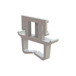 10 pcs : EHWSE-1-01 - CBL CLIP WIRE SADDLE EDGE MOUNT