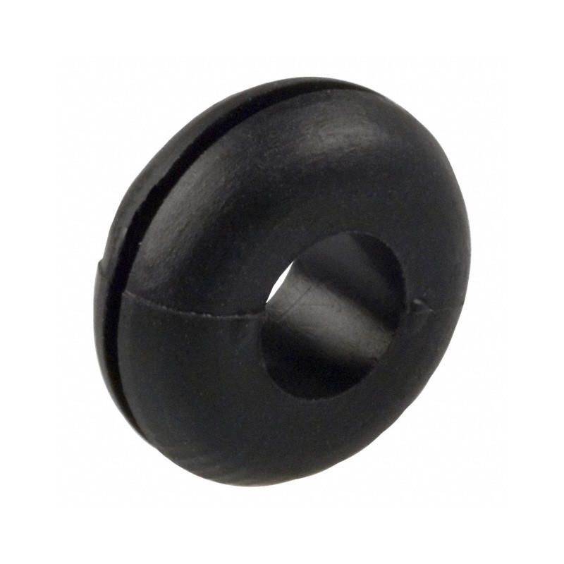 10 pcs : HG-3 - GROMMET 0.188' ELASTOMER BLACK