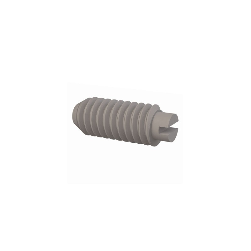 10 pcs : 012520S075 - SET SCREW SLOTTED HEAD 1/4-20 TH