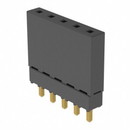 10 pcs : ESQ-105-12-G-S - CONN SOCKET 5POS 0.1 GOLD PCB