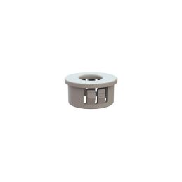 10 pcs : 22MP07506W - BUSHING 0.375' NYLON WHITE