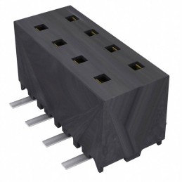 10 pcs : MMS-104-02-L-DV - CONN RCPT 8POS 0.079 GOLD SMD