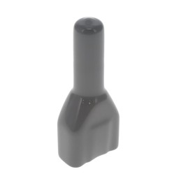 10 pcs : DT12P-BT - BOOT, 12P, REC, ST, GRY