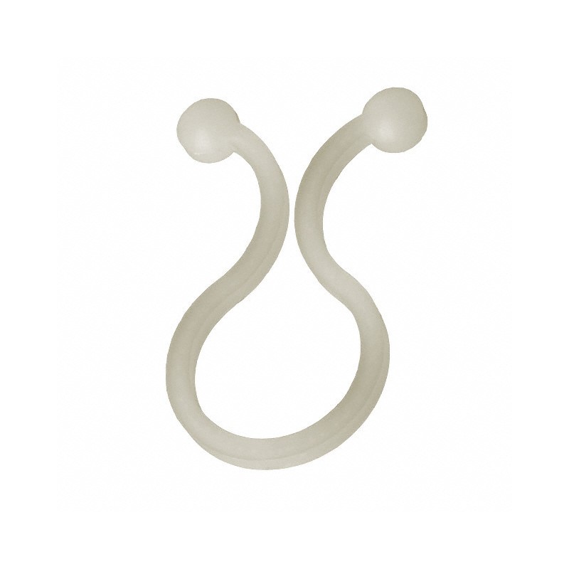 10 pcs : TL-600 - CBL CLIP TWIST LOCK NATURAL