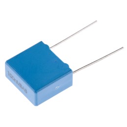 10 pcs - KEMET PHE840 Polypropylene Film Capacitor, 275 V ac, 760 V dc, ±20%, 100nF, Through Hole