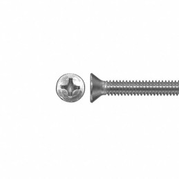 10 pcs : 021032B100 - 100 SLOTTED CSK SCREW 10-32 THRE