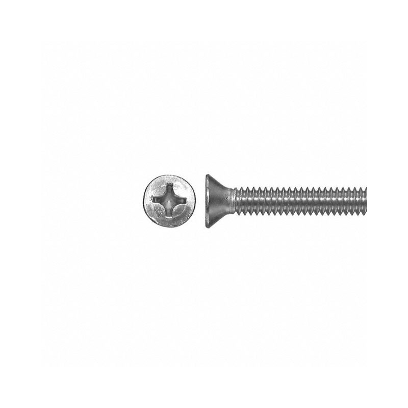 10 pcs : 021032B100 - 100 SLOTTED CSK SCREW 10-32 THRE