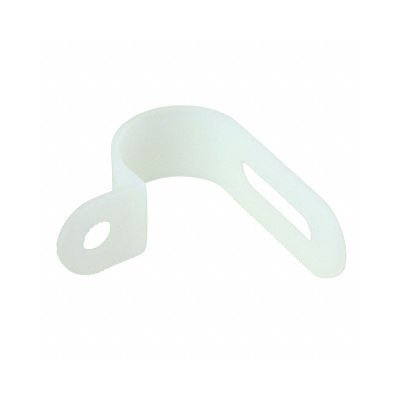 10 pcs : CCL003A - CABLE CLAMP - SCREW MOUNT, NYLON