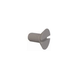 10 pcs : 50M040070H008 - 90 SLOTTED CSK SCREW, M4 X .7 TH